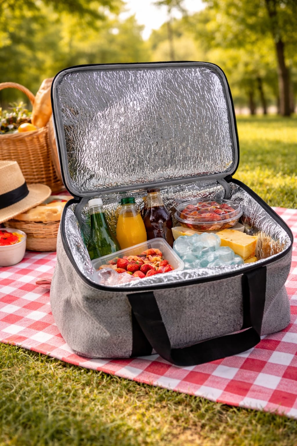 40 LİTRE TERMOS ÇANTA ( GRİ )